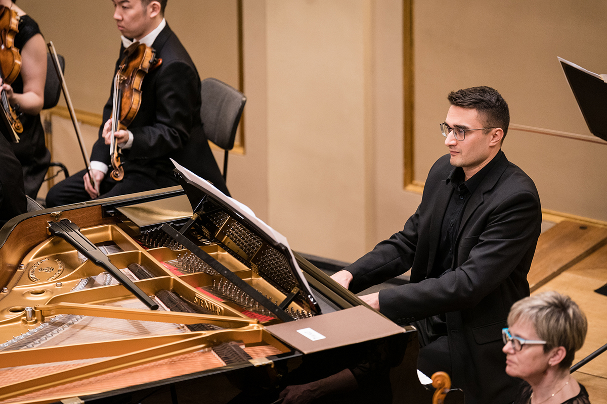 Poslové starých časů, 23. března 2023 – Filharmonie Brno a Miroslav Beinhauer (foto Jan Prokopius)