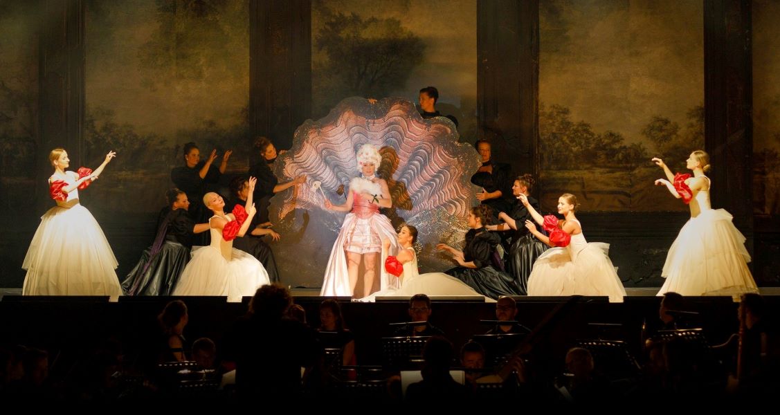 A. Caldara: Harmonie planet – Scénické provedení k 300. výročí uvedení ve Znojmě, 22. července 2023, Znojemský hudební festival (zdroj Czech Ensemble Baroque)