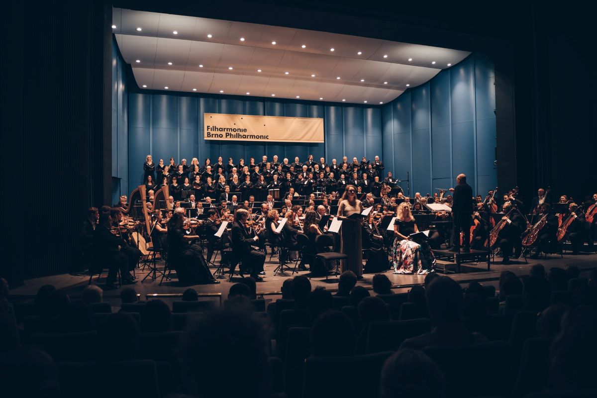 Filharmonie Brno: Zahajovací koncert sezony 14. září 2023, Janáčkovo divadlo, Brno (zdroj Filharmonie Pardubice , foto Vojtěch Kába)