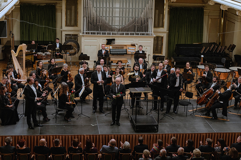 Petr Fiala 80 & Brahms 190, 9. listopadu 2023, Besední dům – Petr Fiala a Filharmonie Brno (foto Dag Markl)