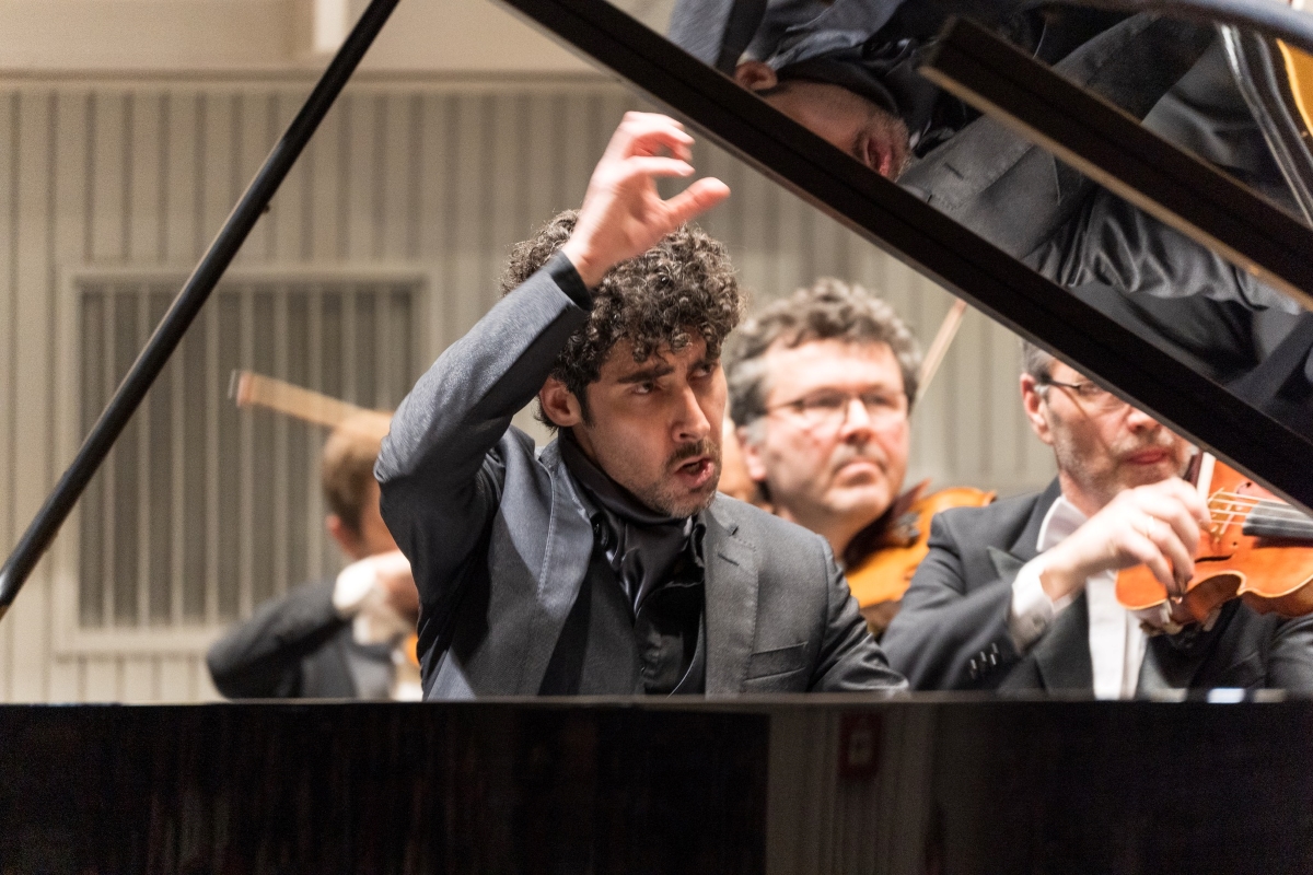 Colli hraje Schumanna: Federico Colli, 18. ledna 2024, koncertní sál Vesmír, Ostrava (zdroj Janáčkova filharmonie Ostrava)