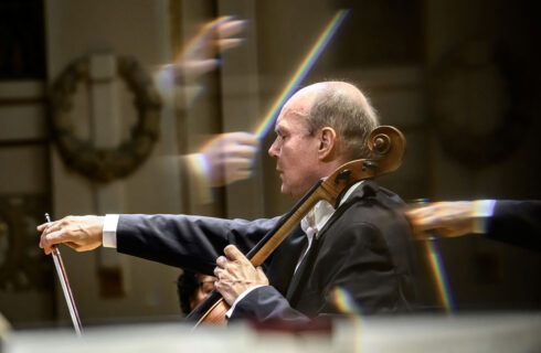 Symfonický orchestr hl. m. Prahy FOK: Truls Mørk & Dvořák, 8. ledna 2025, Obecní dům, Smetanova síň (foto Petra Hajská)