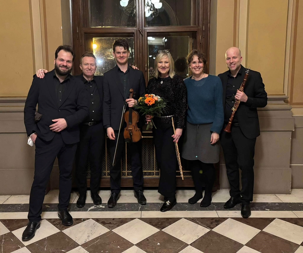 Petr Popelka, Ernst Simon Glaser, Magnus Boye Hansen, Cecilie Løken Hesselberg, Marianne Beate Kielland, Björn Nyman (zdroj Marianne Beate Kielland)