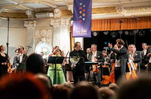 Anna Paulová, Kryštof Mařatka, Tomáš Brauner, Plzeňská filharmonie, 16. ledna 2025, Měšťanská beseda, Plzeň, (zdroj Plzeňská filharmonie)