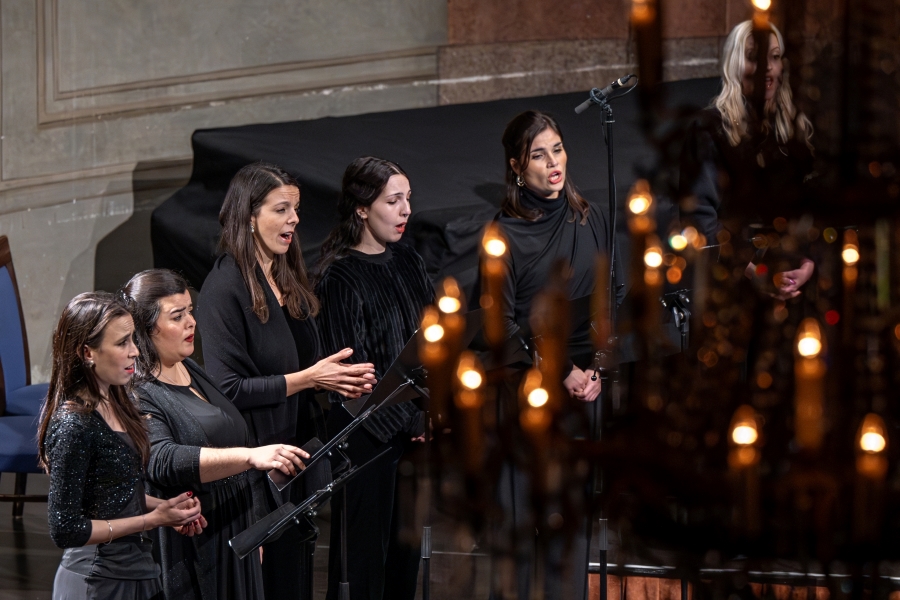 Officium Ensemble, 21. prosince 2025, Kostel sv. Šimona a Judy, Praha (zdroj Symfonický orchestr hl. m. Prahy FOK, foto Petr Dyrc)