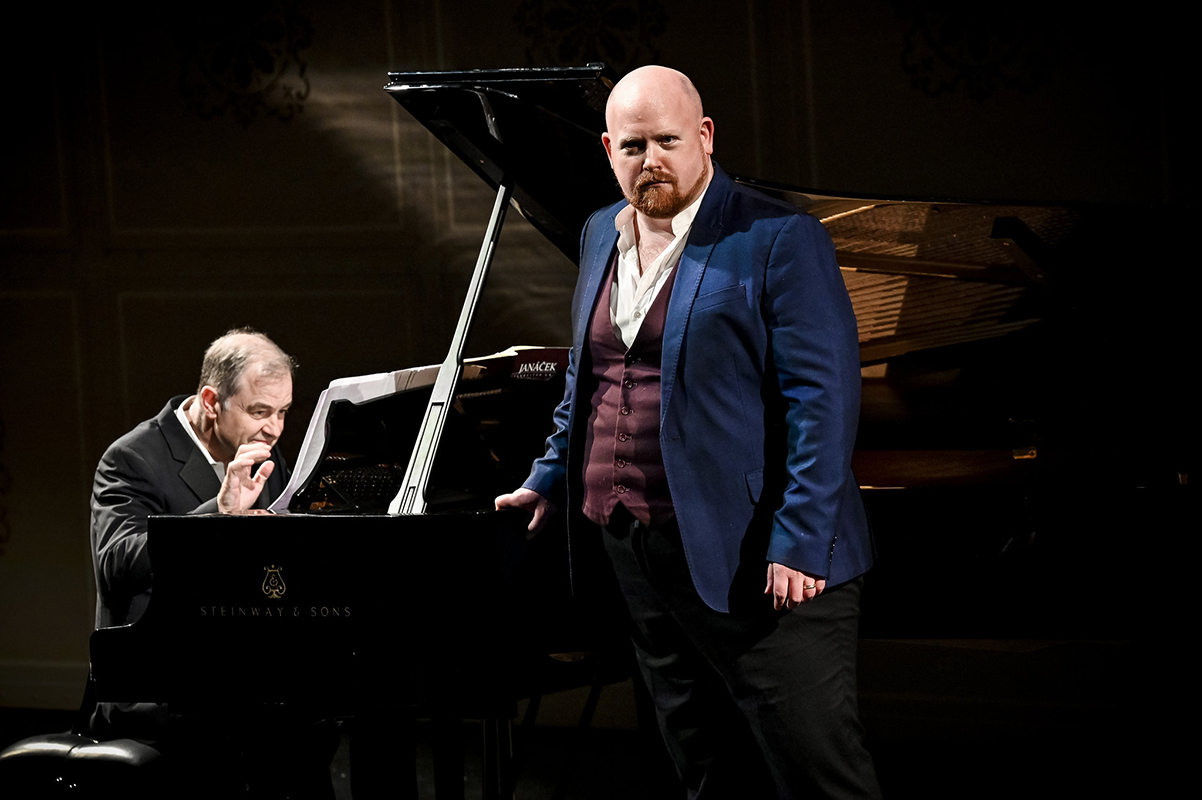 Leoš Janáček: Zápisník zmizelého, Festival Janáček Brno, 12. listopadu 2022 – Julius Drake a Nicky Spence (zdroj Festival Janáček Brno)
