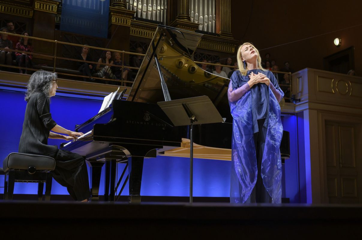 Mitsuko Uchida, Magdalena Kožená, 14. května 2023 (foto Petra Hajská)