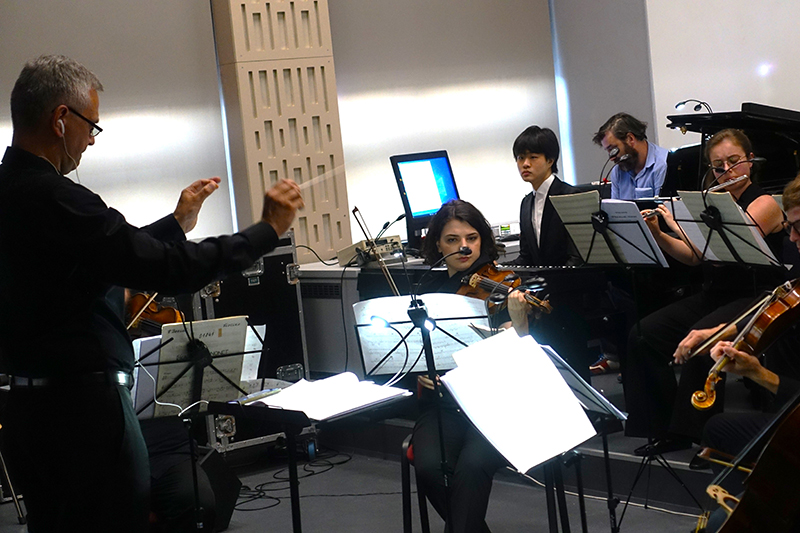 Brno Contemporary Orchestra: Fake a konfirmační zkreslení, 29. května 2023 – Pavel Šnajdr (foto Lucie Šnajdrová)