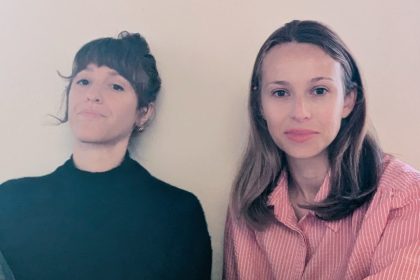 Lara Gouix a Agáta Jarošová (foto se souhlasem umělkyní)