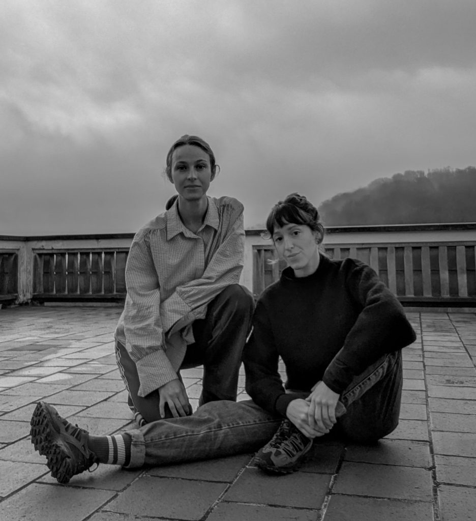 Agáta Jarošová a Lara Gouix (foto se souhlasem umělkyní)