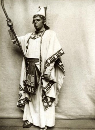 Giuseppe Verdi: Aida - Emil Pollert (Král) - ND Praha 1912
