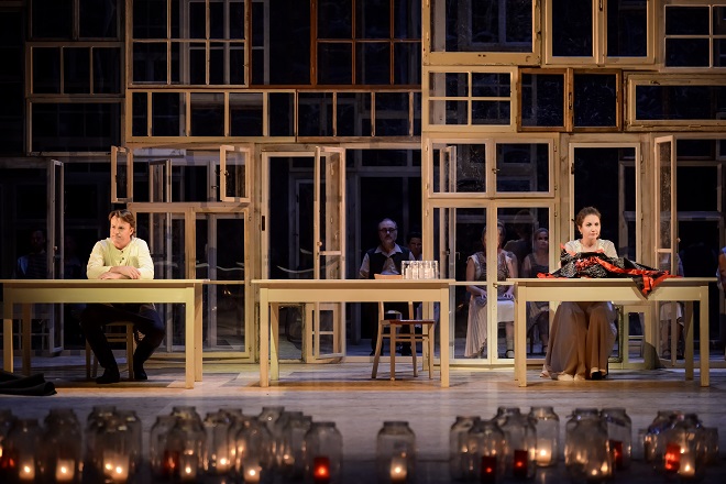 B. Smetana: Hubička - Aleš Briscein (Lukáš), Pavla Vykopalová (Vendulka) - ND Brno 2015 (foto Marek Olbrzymek)