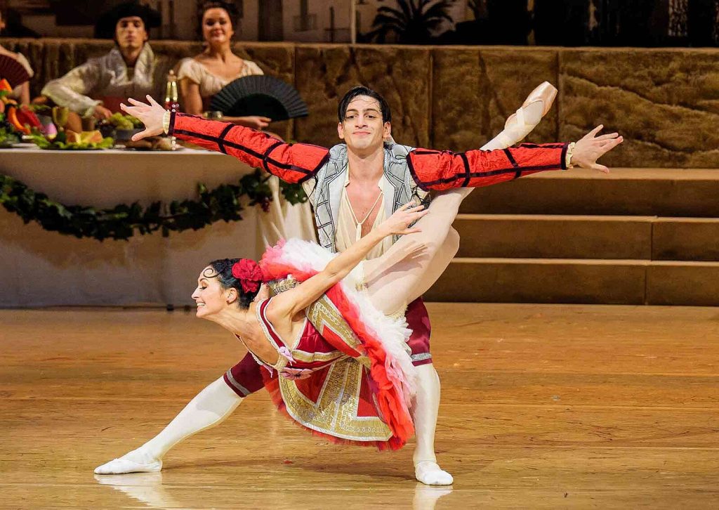 Anna Tsygnakova a Giorgi Potskhishvili (zdroj Bubeníček International Ballet Gala)