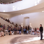 Atrium Kulturně-kreativního centra Vysočina (foto Adéla Vosičková)
