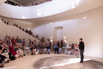Atrium Kulturně-kreativního centra Vysočina (foto Adéla Vosičková)