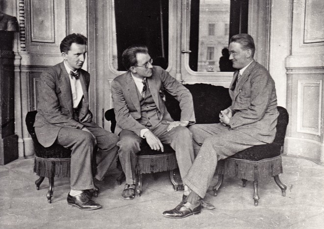 Břetislav Bakala, Zdeněk Chalabala, Antonín Balatka (foto archiv ND Brno)