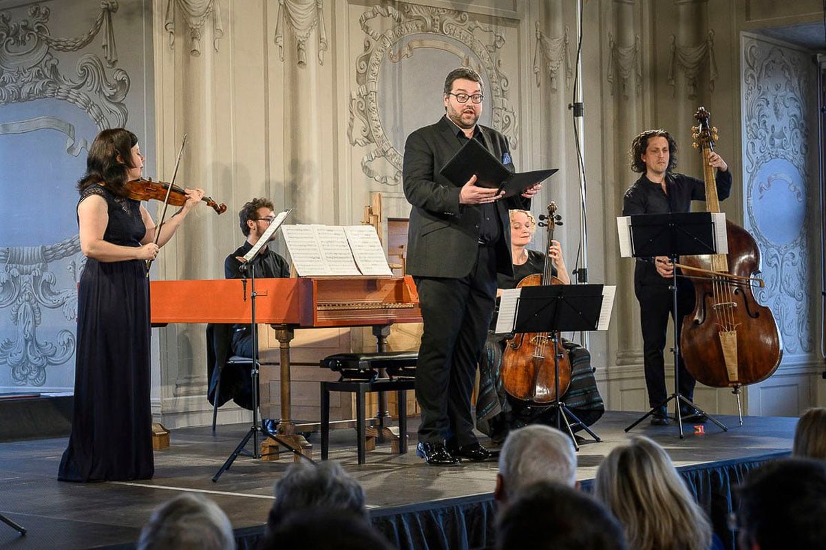 Barokní podvečery – Collegium Marianum, Tomáš Šelc (foto Petra Hajská)