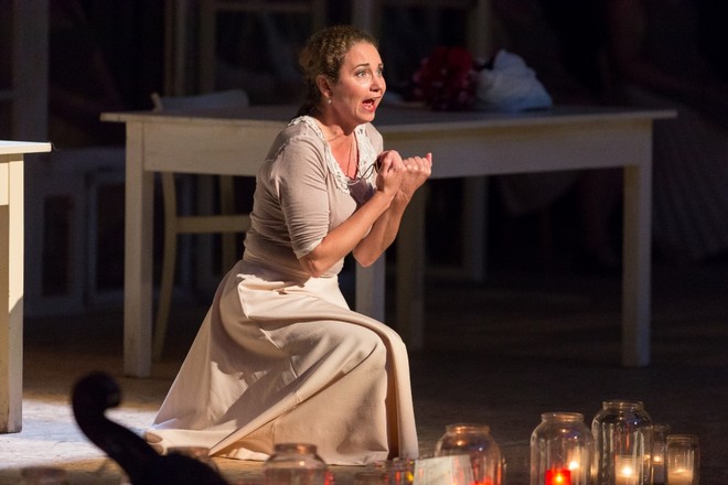 Bedřich Smetana: Hubička - Pavla Vykopalová (Vendulka) - Smetanova Litomyšl 2016 (foto František Renza)