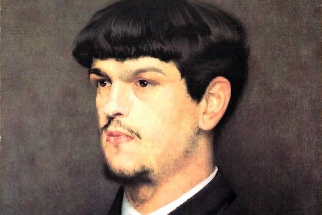 Marcel Baschet: Claude Debussy - 1884 (zdroj commons.wikimedia.org/Bibliothèque nationale de France)