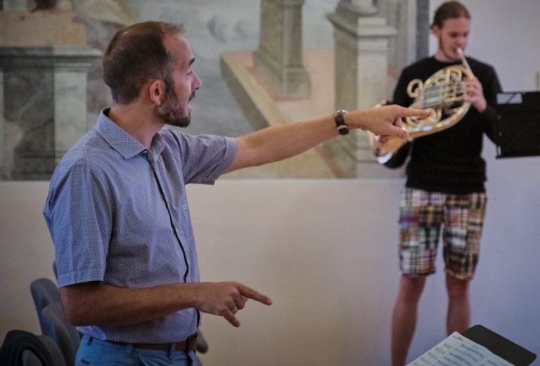 Szabolcz Zempléni, Letní hornové kurzy 2021 (zdroj Tomáš Valášek)