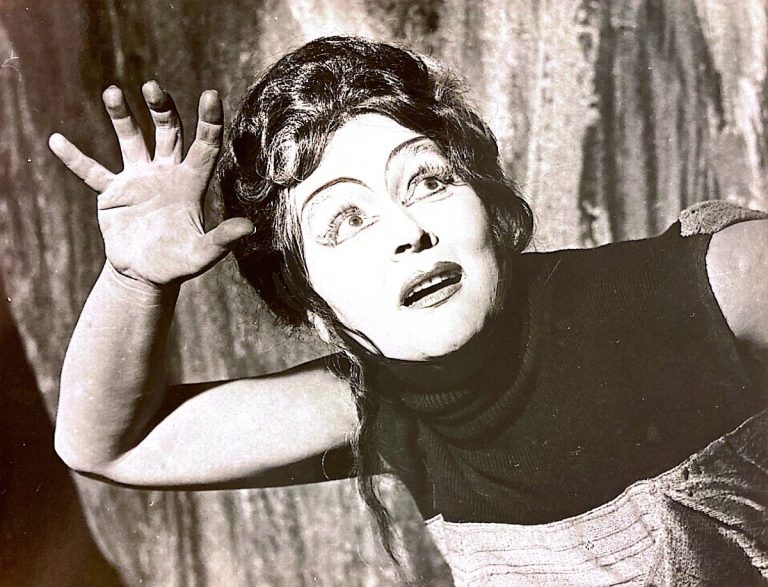 Richard Strauss: Elektra – Marie Steinerová jako Elektra, 1962, Národní divadlo Praha (zdroj archiv Oddělení dějin hudby Moravského zemského muzea v Brně)