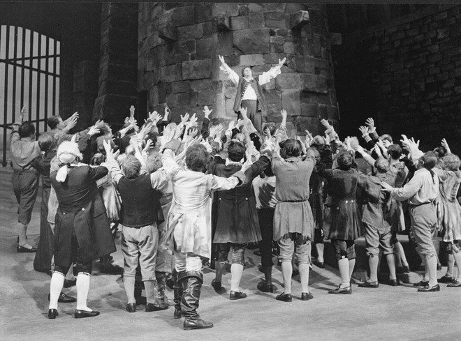 premiéra Fidelia ve Wiener Staatsoper 5. listopadu 1955 (foto FB Wiener Staatsoper)