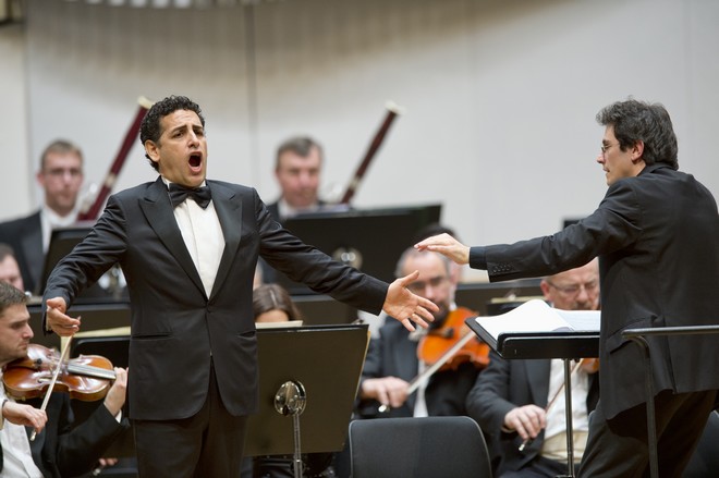 Svetové operné hviezdy - Juan Diego Flórez, Slovenská filharmónia, Sebastiano Rolli - Koncertná sieň Slovenskej filharmónie Bratislava 2016 (foto © PANER)