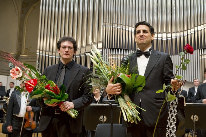 Svetové operné hviezdy - Sebastiano Rolli, Juan Diego Flórez - Koncertná sieň Slovenskej filharmónie Bratislava 2016 (foto © PANER)