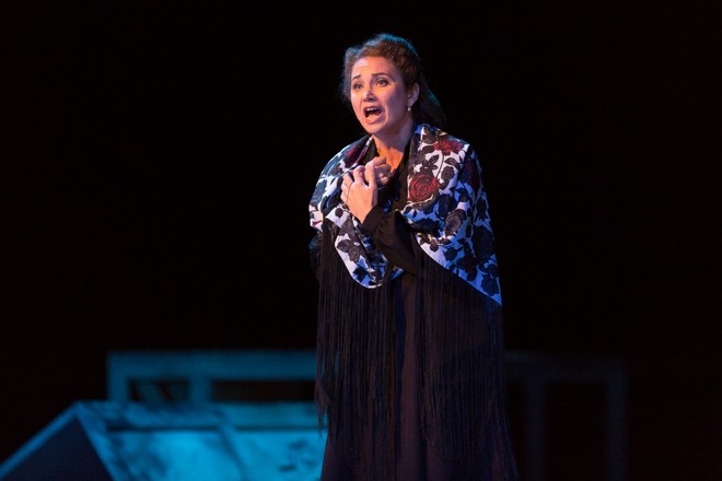 Georges Bizet: Carmen - Pavla Vykopalová (Micaëla) - Smetanova Litomyšl 2016 (foto František Renza)