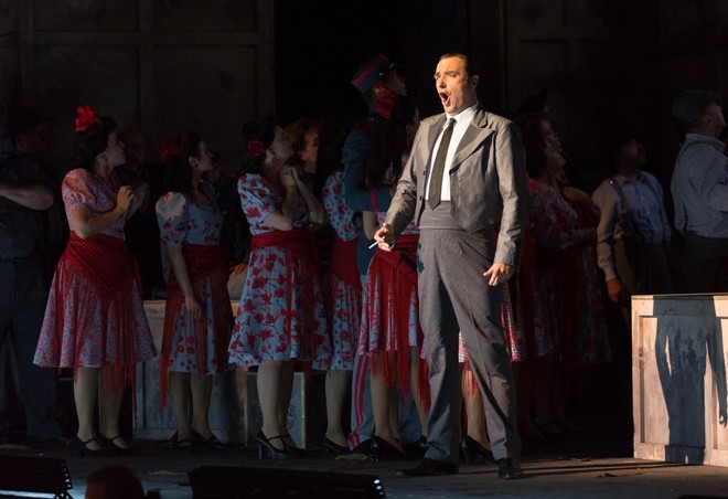 Georges Bizet: Carmen - Svatoplik Sem (Escamillo) - Smetanova Litomyšl 2016 (foto František Renza)