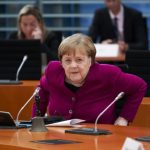 Německá kancléřka Angela Merkel (Photo by Henning Schacht - Pool/Getty Images)
