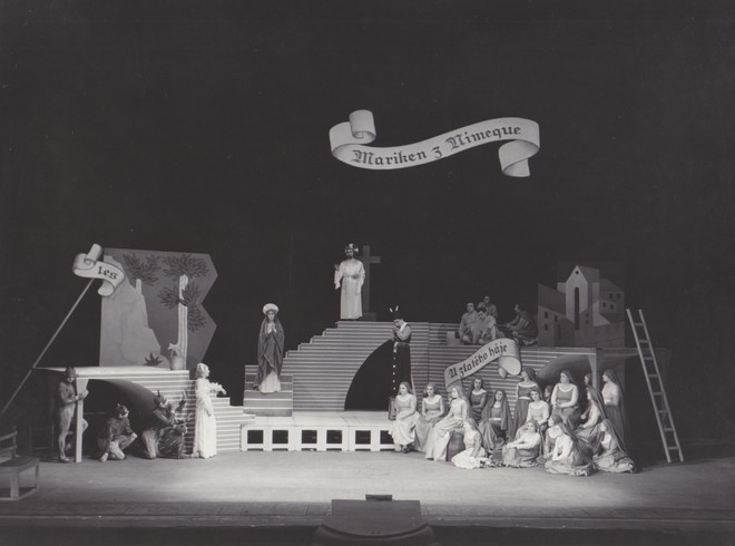 Bohuslav Martinů: Hry o Marii - ND Brno 1935 (foto archiv ND Brno)