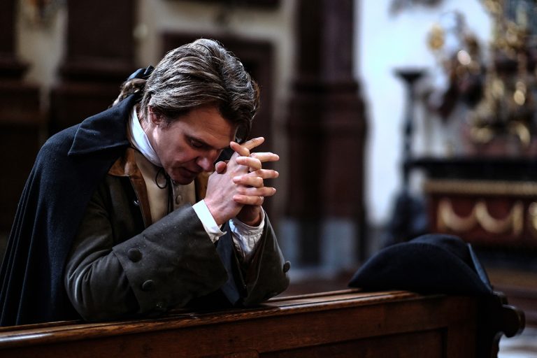 Vojtěch Dyk jako Josef Mysliveček ve filmu Il Boemo (foto Richard Hodonický)