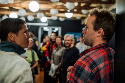 Immediatus Biennale 2024 – Roberta Legros a Tomáš Janypka (foto Marek Jančúch)
