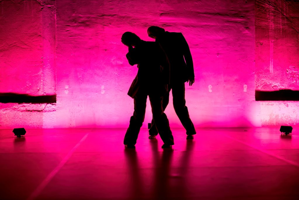 Jana Burkiewiczová: Směj se, pořád se směj, Jatka78, Skleněnka – Paulína Šmatláková a Michal Heriban (foto Vojtěch Brtnický)