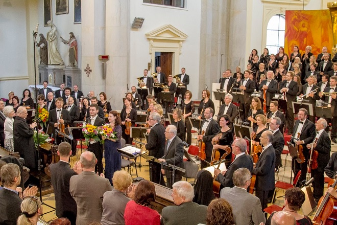 Lukáš Bařák, Veronika Holbová, Janáčkova filharmonie Ostrava, Český filharmonický sbor Brno - Janáčkův máj 2016 (foto Solokapr / Petr Bohuš)