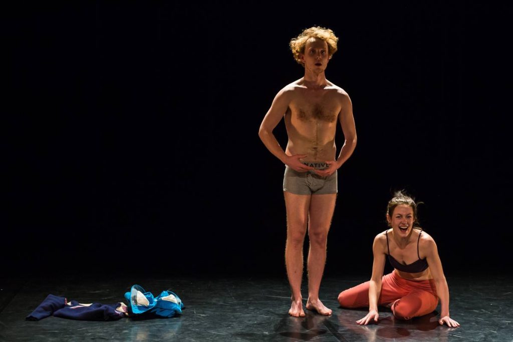 Jiří Šimek a Sára Arnstein na festivalu Bazaar v roce 2016 (zdroj Ufftenživot)