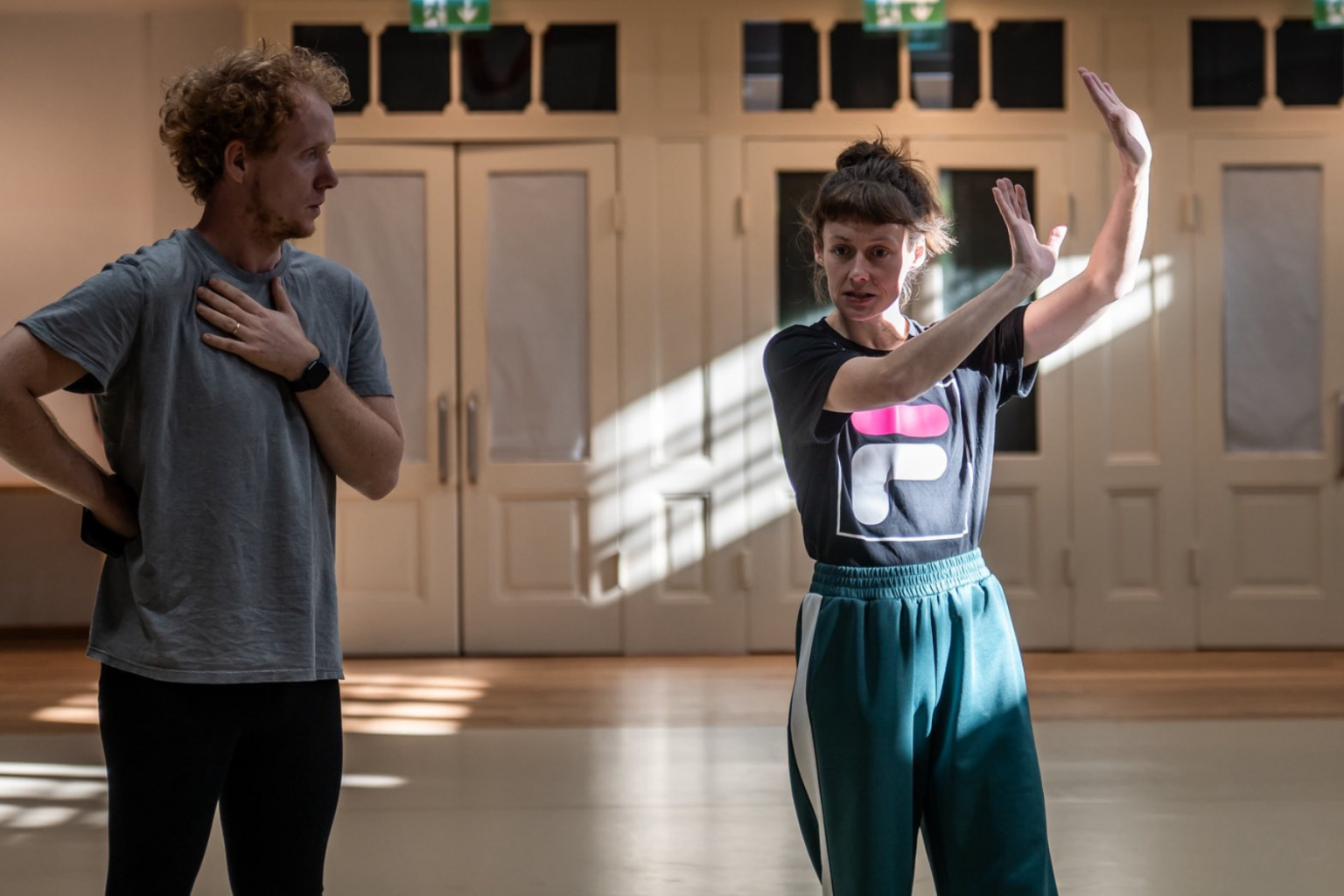 Jiří Šimek a Sára Arnstein (foto Tomáš Cindr)