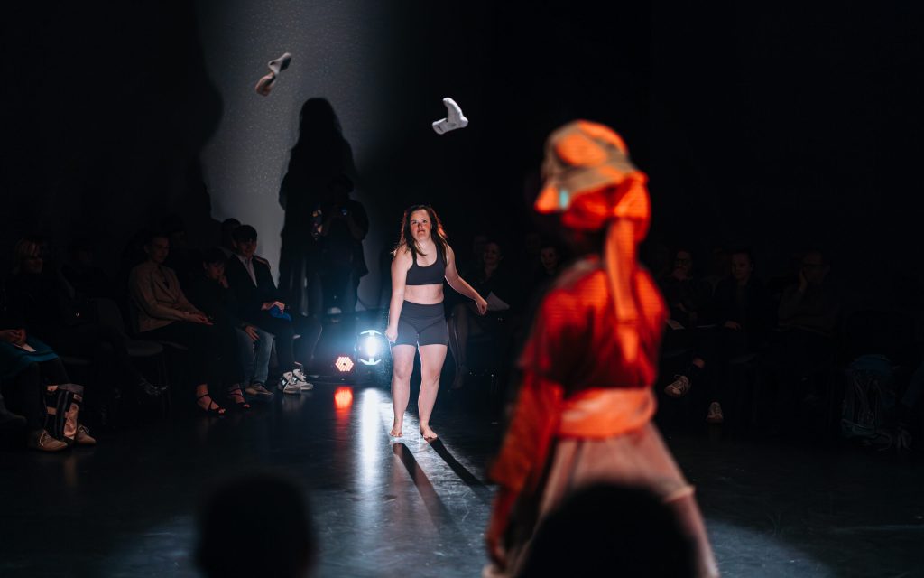 Jitka Vrbková: (ID)ENTITA, divadlo Aldente, Co.Labs, Brno (foto Terezie Fojtová)