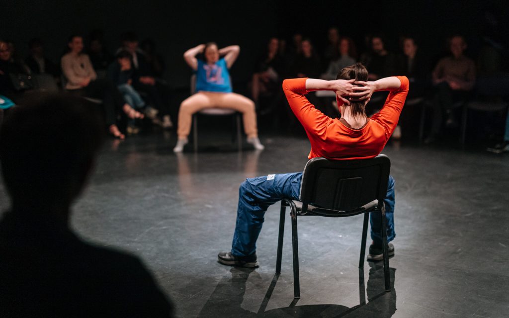 Jitka Vrbková: (ID)ENTITA, divadlo Aldente, Co.Labs, Brno (foto Terezie Fojtová)