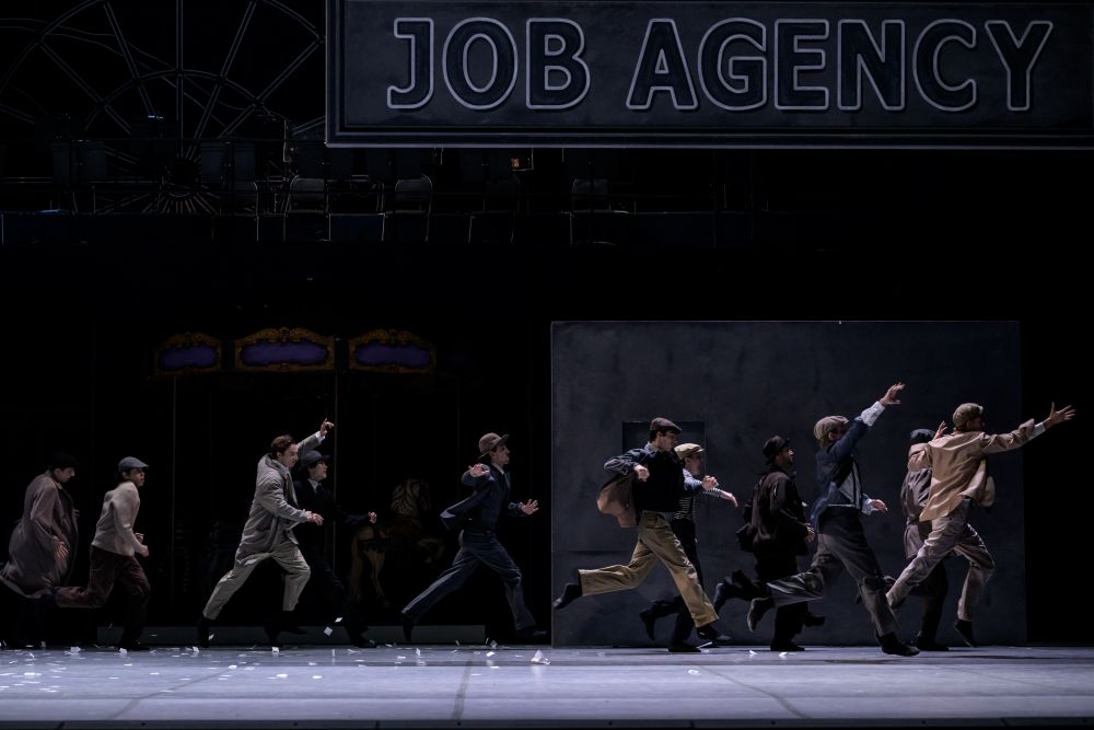 John Neumeier, Michel Legrand: Liliom, Balet Národního divadla (foto Serghei Gherciu)