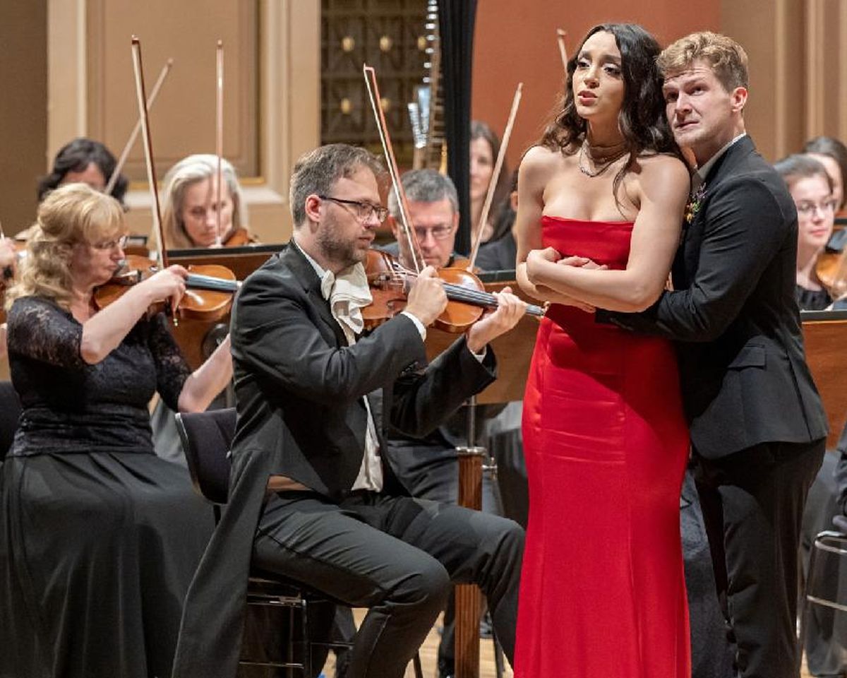 Juliana Grigoryan, Petr Nekoranec, PKS – Prague Philharmonia, 26. června 2023 (foto Petr Dyrc)