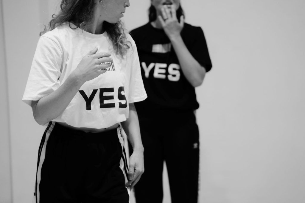 Klára Gomez Herrera a Štěpána Nlasa Mfuta (foto Ekaterina Fonina)