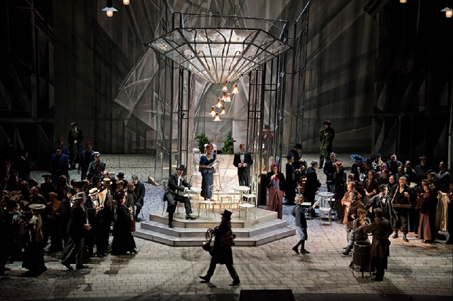 G.Puccini: La Bohème - Semperoper Drážďany 2015 (foto archiv)