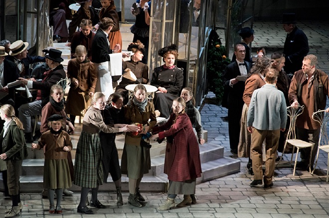 G.Puccini: La Bohème - Semperoper Drážďany 2015 (foto archiv)