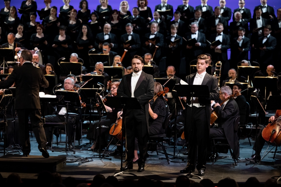 Gaetano Donizetti: Lucia di Lammermoor – Pavol Kubáň, Daniel Matoušek, 11. března 2023, Státní opera Praha (zdroj Národní divadlo, foto Zdeněk Sokol)