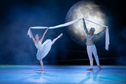 Ludwig Minkus: La Bayadère, Divadlo J. K. Tyla, Plzeň – Shiori Nirasawa a Riccardo Gregolin (foto Irena Štěrbová)