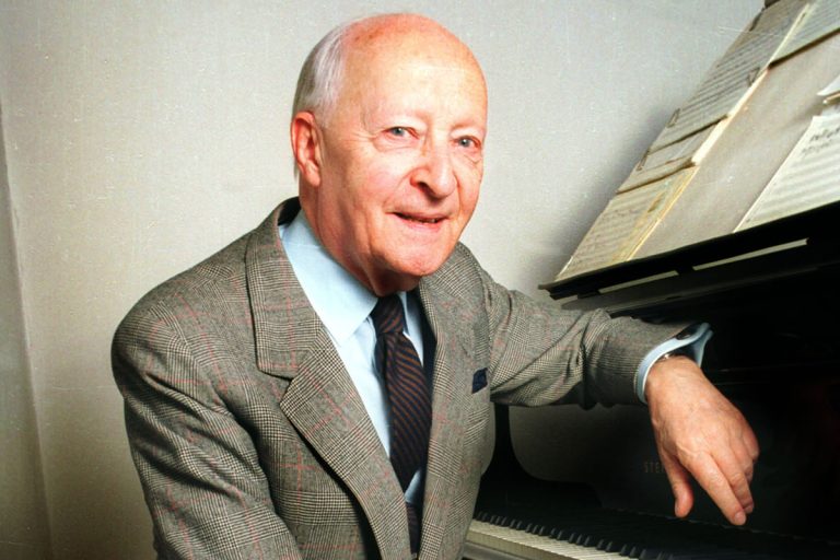 Witold Lutoslawski, květen 1992 (foto L. Kowalski, W. Pniewski)