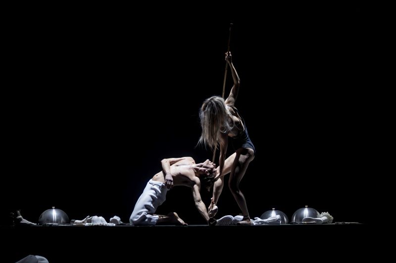 M. Čechová a R. Vizváry: Light in the Darkness (foto Vojtěch Brtnický 2024)