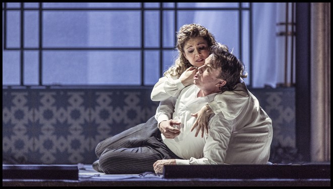 Charles Gounod: Romeo a Julie (Roméo et Juliette) - Kateřina Kněžíková (Julie), Aleš Briscein (Romeo) - ND Praha 2016 (foto Patrik Borecký)